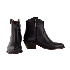 Lucchesse Lilah Black Ankle Boots size 8.5